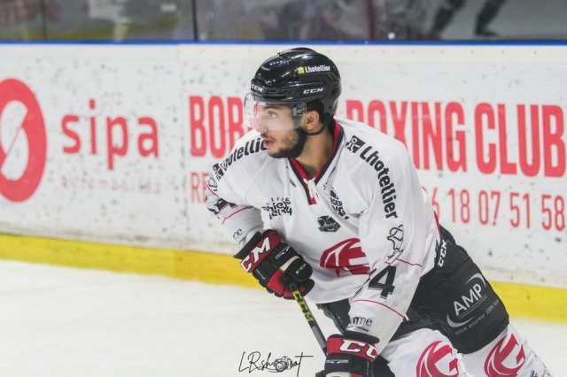 Photo hockey match Bordeaux - Amiens  le 27/10/2023