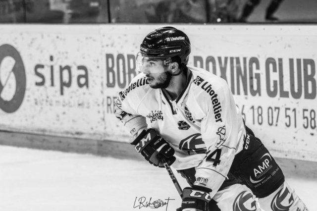 Photo hockey match Bordeaux - Amiens  le 27/10/2023