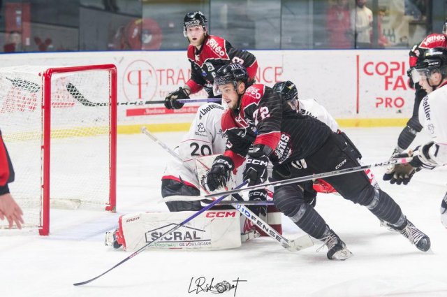 Photo hockey match Bordeaux - Amiens  le 27/10/2023