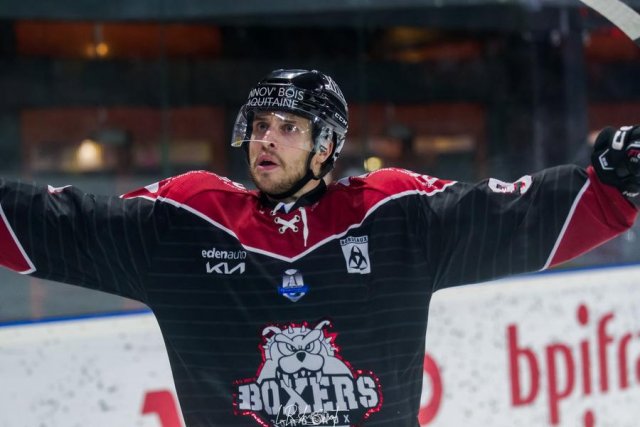 Photo hockey match Bordeaux - Amiens  le 27/10/2023