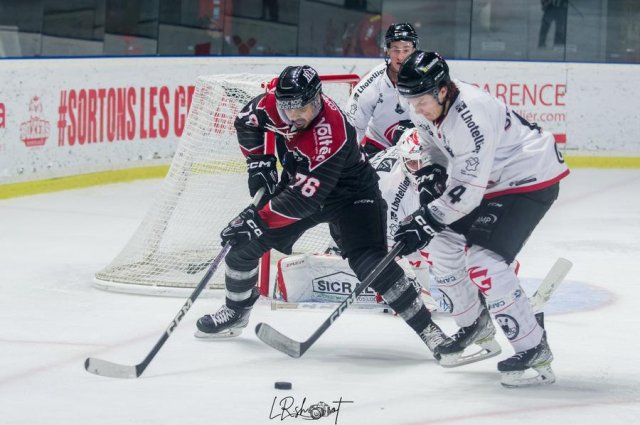 Photo hockey match Bordeaux - Amiens  le 27/10/2023