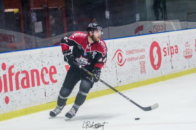 Photo hockey match Bordeaux - Amiens  le 27/10/2023