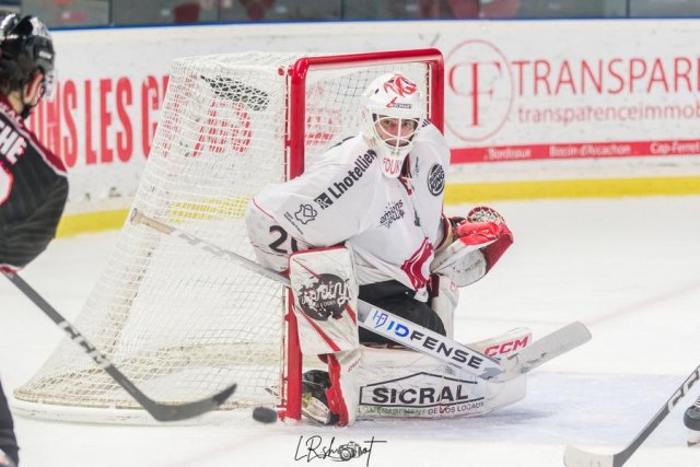 Photo hockey match Bordeaux - Amiens  le 27/10/2023
