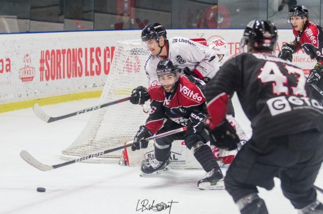 Photo hockey match Bordeaux - Amiens  le 27/10/2023