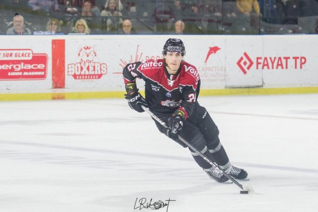 Photo hockey match Bordeaux - Amiens  le 27/10/2023