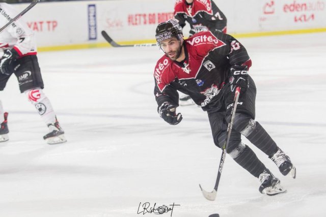 Photo hockey match Bordeaux - Amiens  le 27/10/2023
