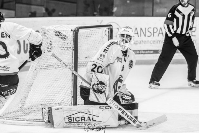 Photo hockey match Bordeaux - Amiens  le 27/10/2023