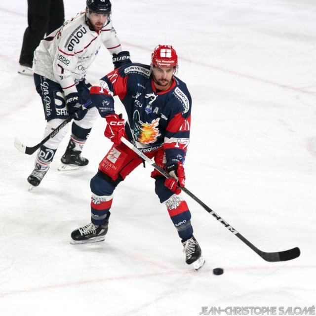 Photo hockey match Grenoble  - Angers  le 29/10/2023