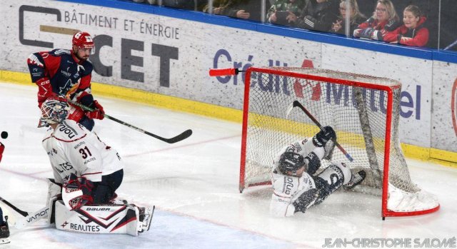 Photo hockey match Grenoble  - Angers  le 29/10/2023