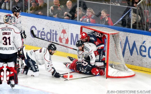 Photo hockey match Grenoble  - Angers  le 29/10/2023