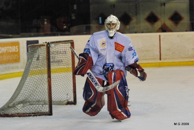 Photo hockey match Bordeaux - Montpellier  le 03/10/2009