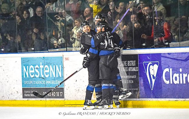 Photo hockey match Nantes - Tours  le 28/10/2023