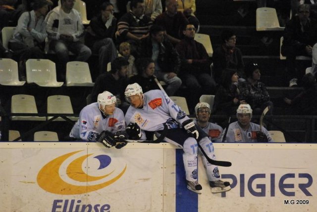 Photo hockey match Bordeaux - Montpellier  le 03/10/2009