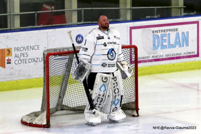 Photo hockey match Nice - Marseille le 29/10/2023