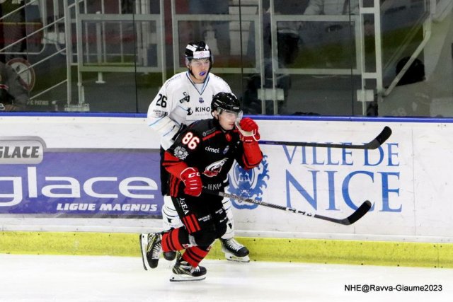 Photo hockey match Nice - Marseille le 29/10/2023