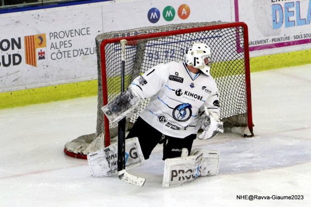 Photo hockey match Nice - Marseille le 29/10/2023
