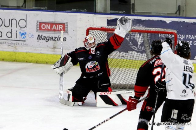 Photo hockey match Nice - Marseille le 29/10/2023