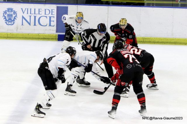 Photo hockey match Nice - Marseille le 29/10/2023