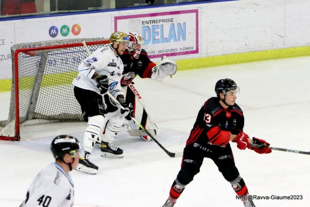 Photo hockey match Nice - Marseille le 29/10/2023