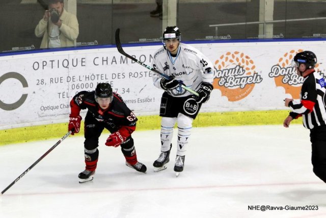 Photo hockey match Nice - Marseille le 29/10/2023