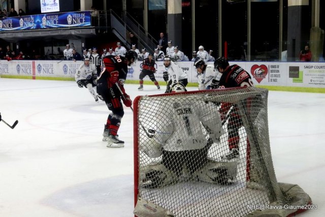 Photo hockey match Nice - Marseille le 29/10/2023