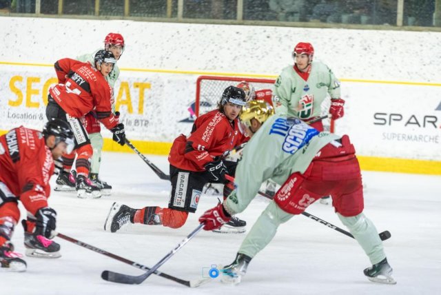 Photo hockey match Chamonix  - Cergy-Pontoise le 31/10/2023