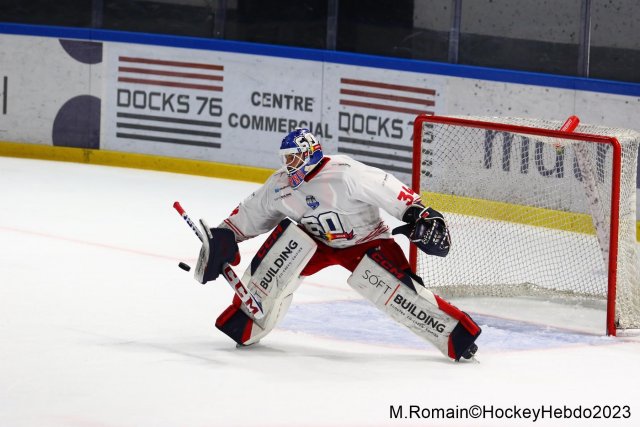 Photo hockey match Rouen - Grenoble  le 31/10/2023