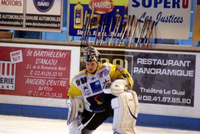 Photo hockey match Angers  - Strasbourg  le 03/10/2009