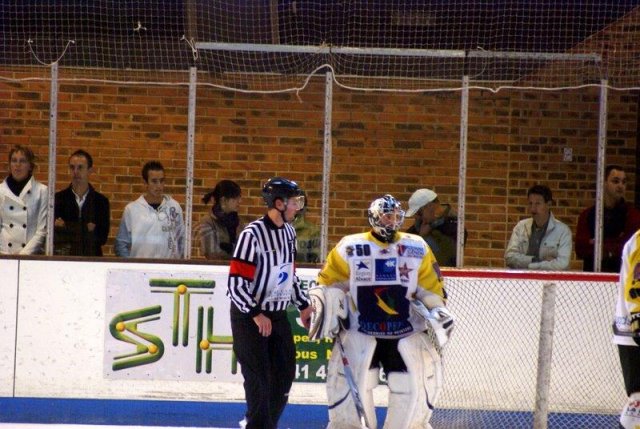 Photo hockey match Angers  - Strasbourg  le 03/10/2009