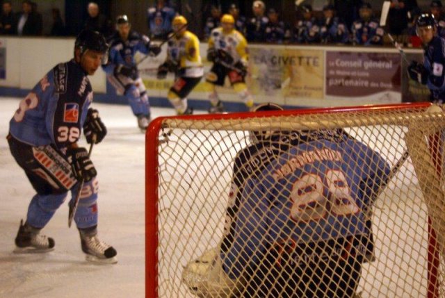 Photo hockey match Angers  - Strasbourg  le 03/10/2009
