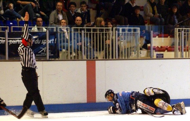 Photo hockey match Angers  - Strasbourg  le 03/10/2009
