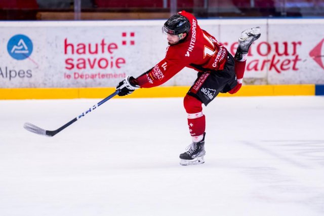Photo hockey match Morzine-Avoriaz - Nantes le 01/11/2023