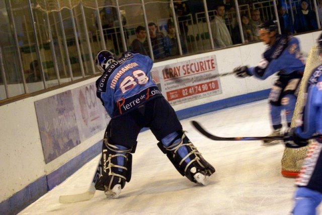 Photo hockey match Angers  - Strasbourg  le 03/10/2009