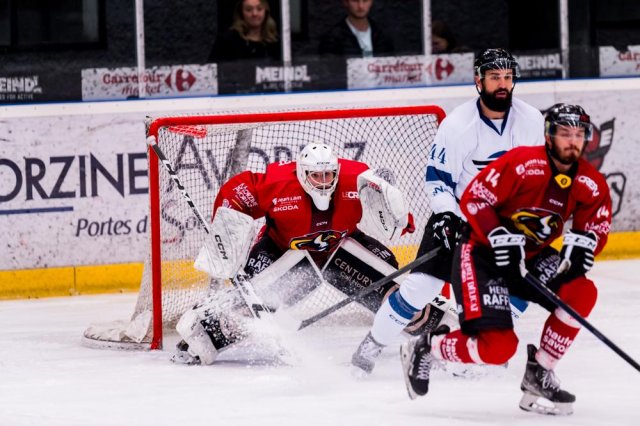 Photo hockey match Morzine-Avoriaz - Nantes le 01/11/2023