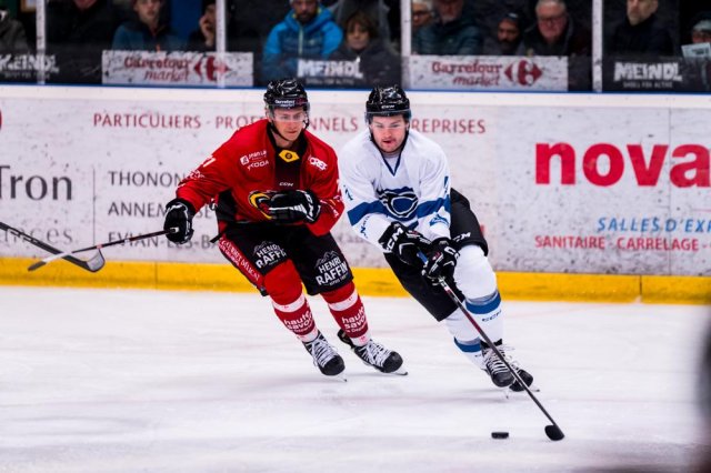Photo hockey match Morzine-Avoriaz - Nantes le 01/11/2023