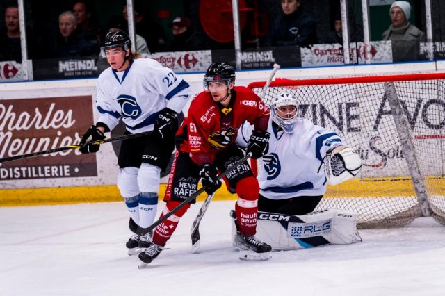 Photo hockey match Morzine-Avoriaz - Nantes le 01/11/2023