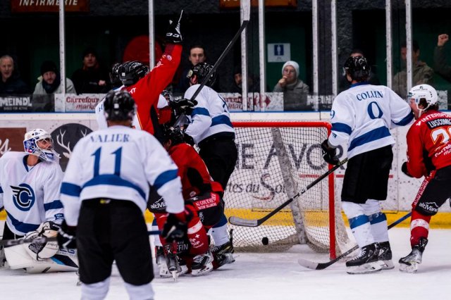 Photo hockey match Morzine-Avoriaz - Nantes le 01/11/2023