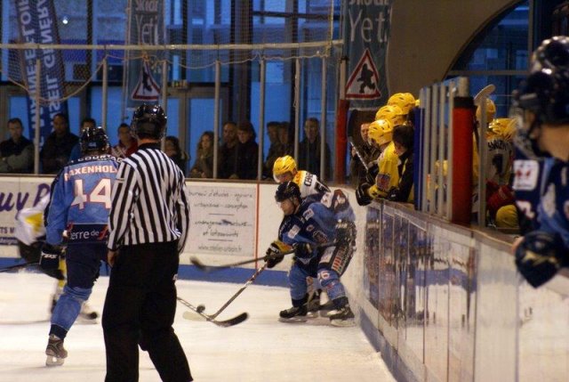 Photo hockey match Angers  - Strasbourg  le 03/10/2009