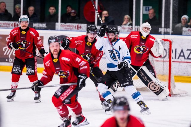 Photo hockey match Morzine-Avoriaz - Nantes le 01/11/2023