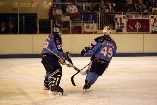Photo hockey match Angers  - Strasbourg  le 03/10/2009