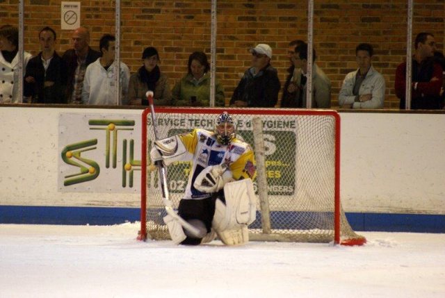 Photo hockey match Angers  - Strasbourg  le 03/10/2009