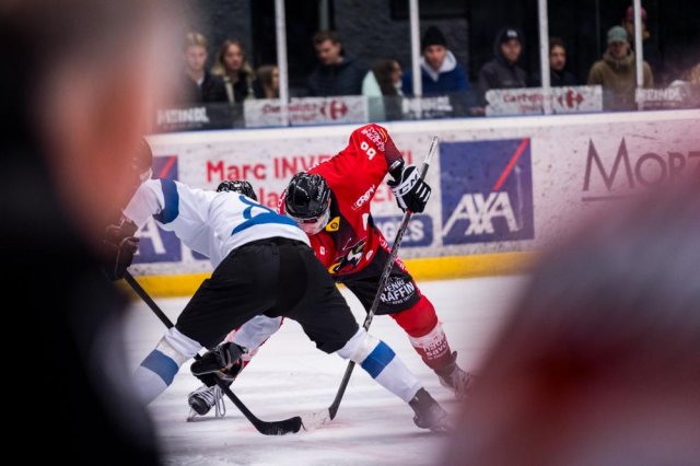 Photo hockey match Morzine-Avoriaz - Nantes le 01/11/2023