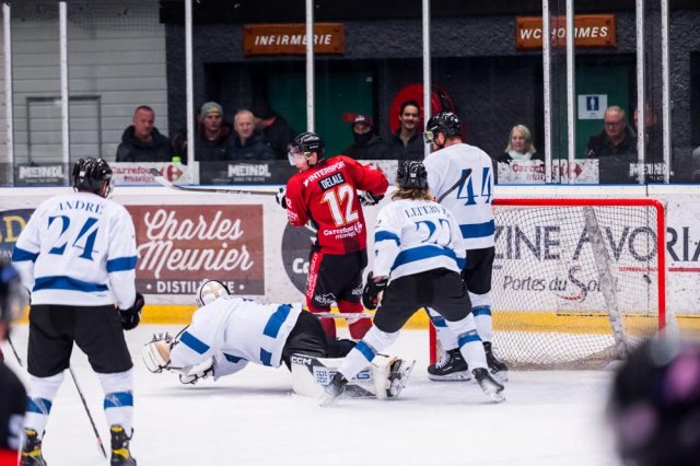 Photo hockey match Morzine-Avoriaz - Nantes le 01/11/2023