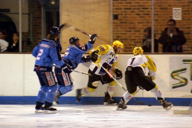 Photo hockey match Angers  - Strasbourg  le 03/10/2009