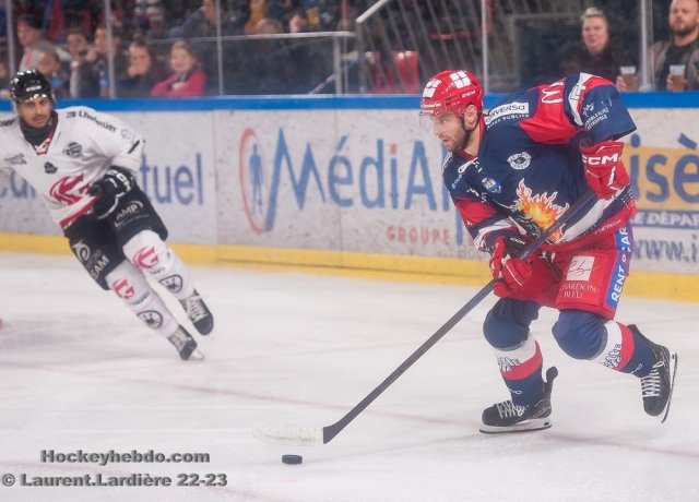 Photo hockey match Grenoble  - Amiens  le 03/11/2023