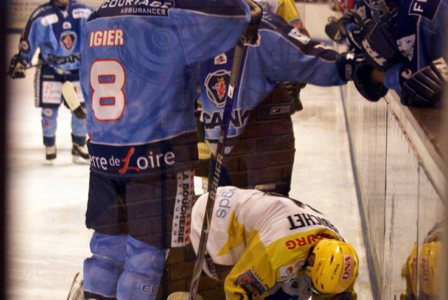 Photo hockey match Angers  - Strasbourg  le 03/10/2009