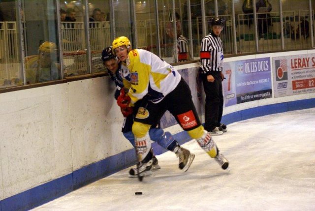 Photo hockey match Angers  - Strasbourg  le 03/10/2009