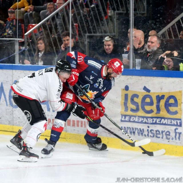 Photo hockey match Grenoble  - Amiens  le 03/11/2023