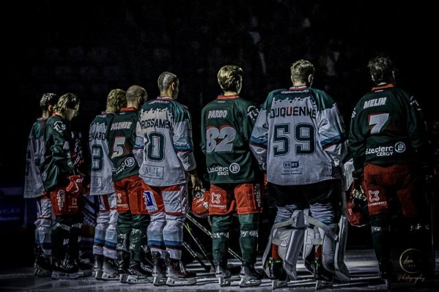 Photo hockey match Cergy-Pontoise - Anglet le 03/11/2023