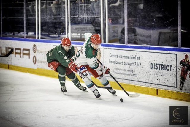 Photo hockey match Cergy-Pontoise - Anglet le 03/11/2023